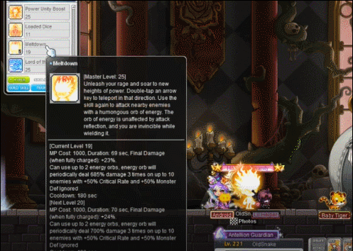 maplestory buccaneer does so much dmg compared to hayato